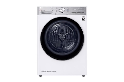 LG RH90V9AV2QR asciugatrice Libera installazione Caricamento frontale 9 kg A+++ Bianco