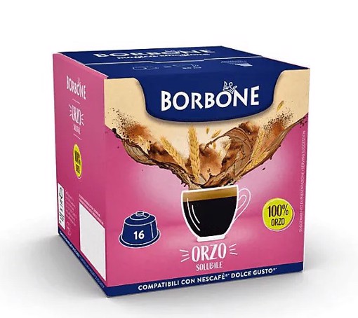 Caffè Borbone Capsule per Dolcegusto Espresso D'Orzo Capsule caffè 16 pz