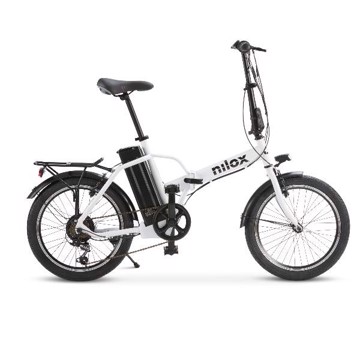 E-bike doc j1 pro white batteria 8ah,aut.40km,20''