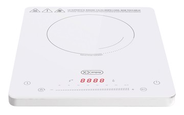 Fornello ad induzione singolo 2000w timer temper.regol. lcd