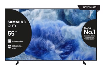 Televisore qled 55"4k uhd qhdr 3hdmi,2usb,t2/s2,smr,al.ga.,p