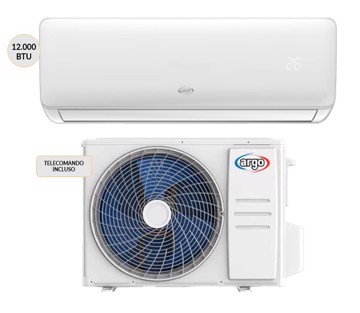 Argoclima Argoclima Climatizzatore MONO split 12000 btu Wi-Fi CLIMADESIGN12UE + CLIMADESIGN12UI Climatizzatore Fisso Argo CLIMADESIGN12UE + CLIMADESIGN12UI Climatizzatore MONO split system Bianco 12000 btu Wi-Fi