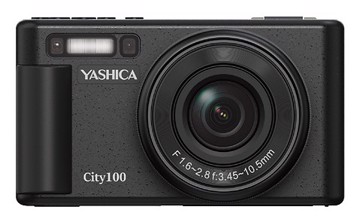 Yashica city 100 black wifi 5k video 13mp 3x ottico