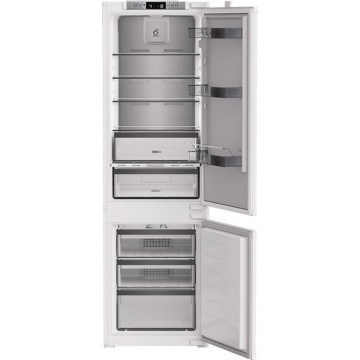 Frigorifero da incasso combi h177,6 metal back