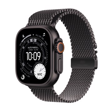 Apple watch ultra 3gps + cell with black titanium milanese