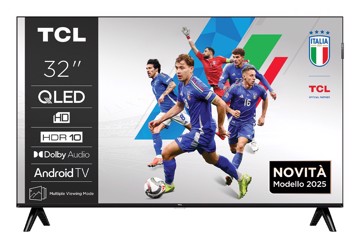 Televisore qled 32" hdr qhdr t2/s2,2hdmi,1usb,and.tv,pl