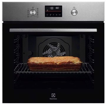 Forno da incasso inox programma inizio+fine cott.