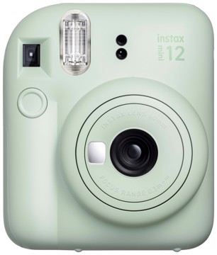 Istantanea mini 12 green 65x46mm,flash auto,0.37x,0.3m