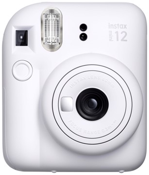 Istantanea mini 12 white 65x46mm,flash auto,0.37x,0.3m